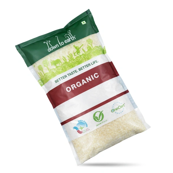 Down To Earth Organic Rice Basmati Superfine 1 Kg