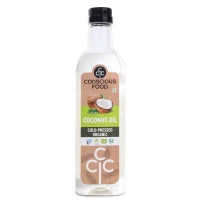 Conscious Food Organic Coconut Oil Cold Pressed (1ltr)
