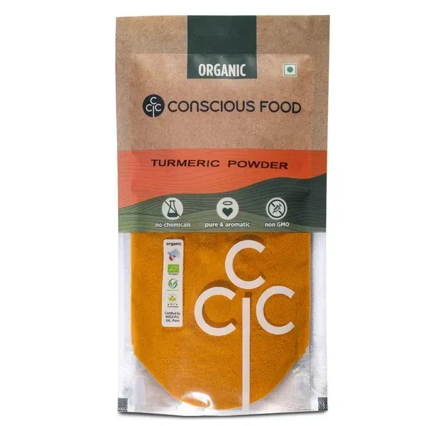 Conscious Food Turmeric Powder / Haldi (100G)