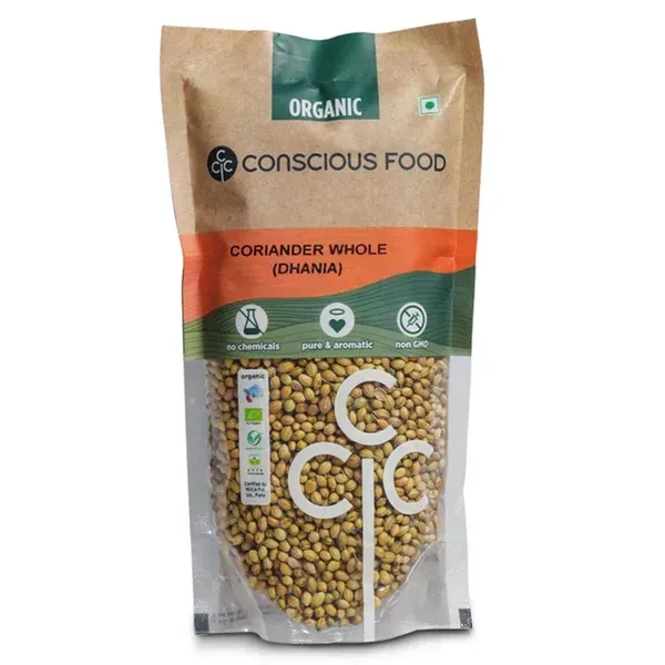 Conscious Food Coriander Whole / Dhania (100G)