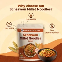 Conscious Food Schezwan Millet Noodles
