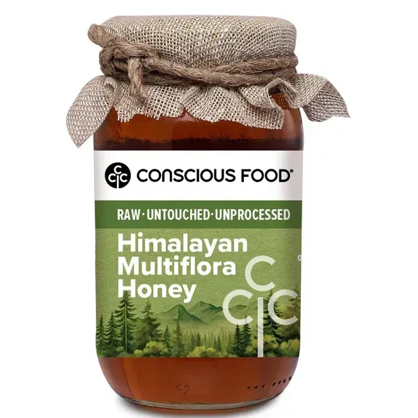 Conscious Food Himalayan Multi Flora Honey (500G)