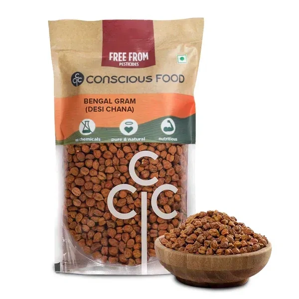 Conscious Food Bengal Gram / Desi Chana (500G)