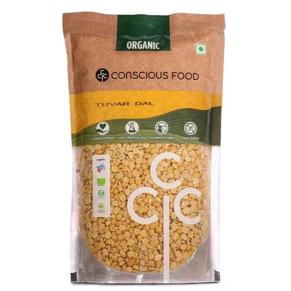 Conscious Food Pigeon Pea / Arhar Dal (500G)