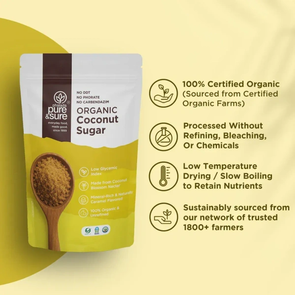 Pure N Sure Organic Coconut Sugar 500GMS