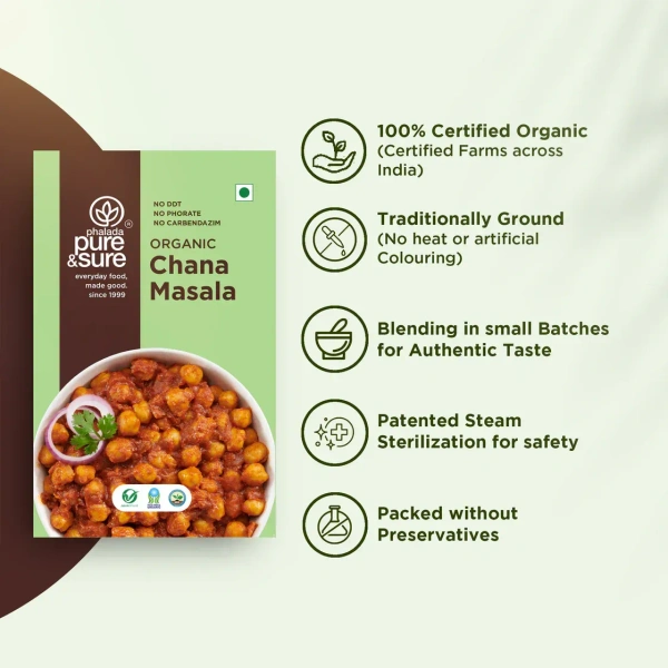 Pure N Sure Organic Chana Masala 100GMS