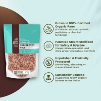 Pure N Sure Organic Red Beaten Rice 500GMS