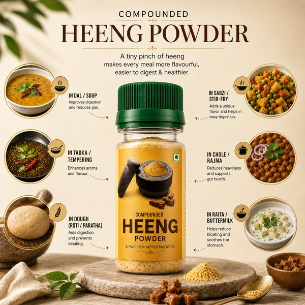 Down To Earth Organic Heeng Powder (Natural) 25 g