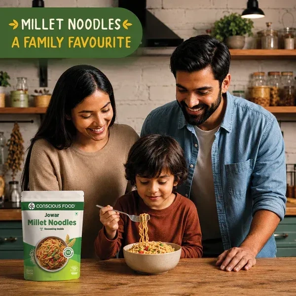 Conscious Food Jowar Millet Noodles (165G)