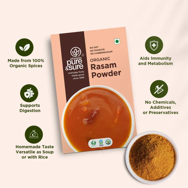 Pure N Sure Organic Rasam Powder 100GMS