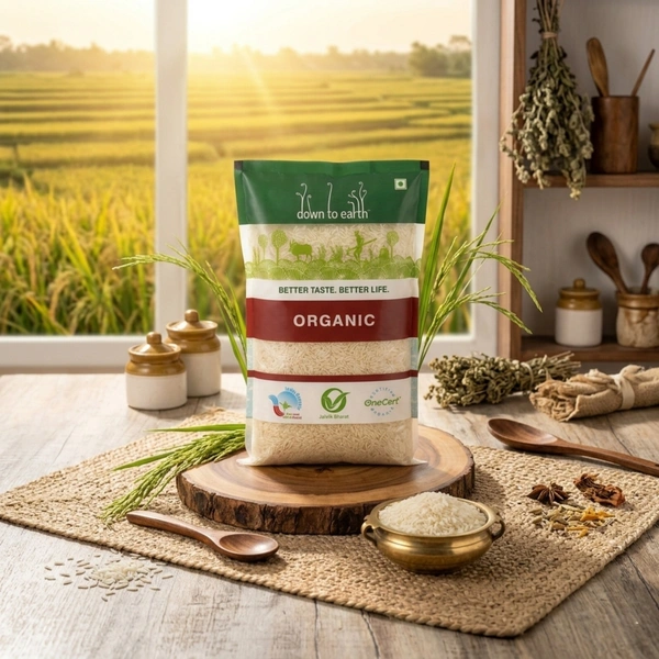 Down To Earth Organic Rice Basmati Superfine 1 Kg