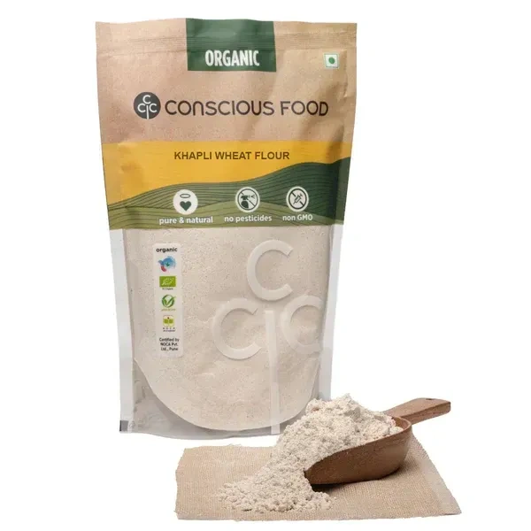 Conscious Food Organic Flour - Wheat Khapli (500g)
