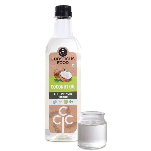 Conscious Food Virgin Coconut Oil Cold Pressed (500Ml)