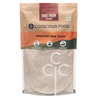 Conscious Food Organic Flour - Sprouted Ragi Atta (500g)
