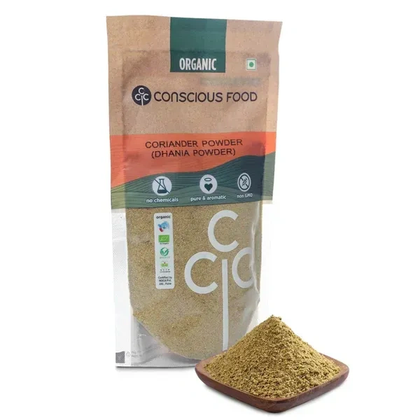 Conscious Food Coriander Powder / Dhania Powder (100G)