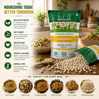 Down To Earth Organic Cowpea White Whole 500 g
