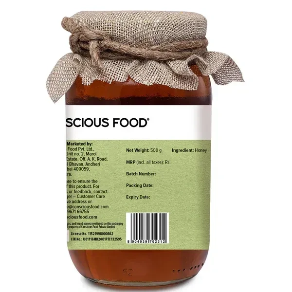 Conscious Food Himalayan Multi Flora Honey (500G)