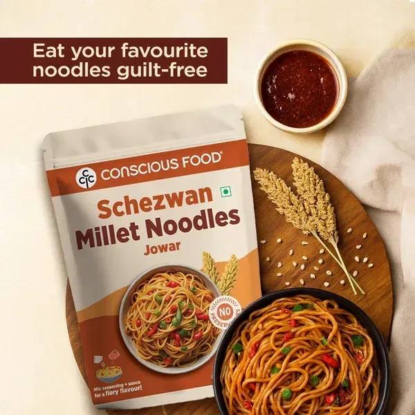 Conscious Food Schezwan Millet Noodles