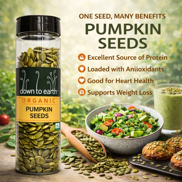 Down To Earth Organic Pumpkin Seeds150g