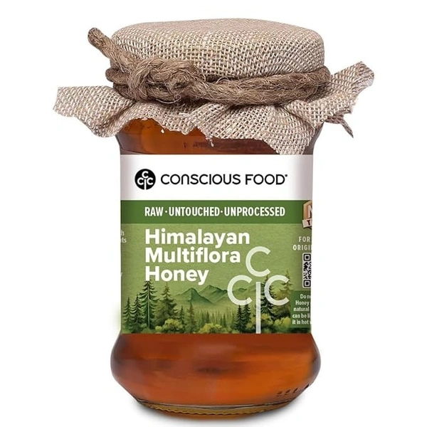 Conscious Food Himalayan Multiflora Honey (200G)