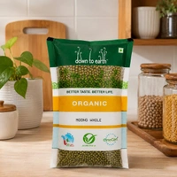 Down To Earth Organic Moong Whole 500 g