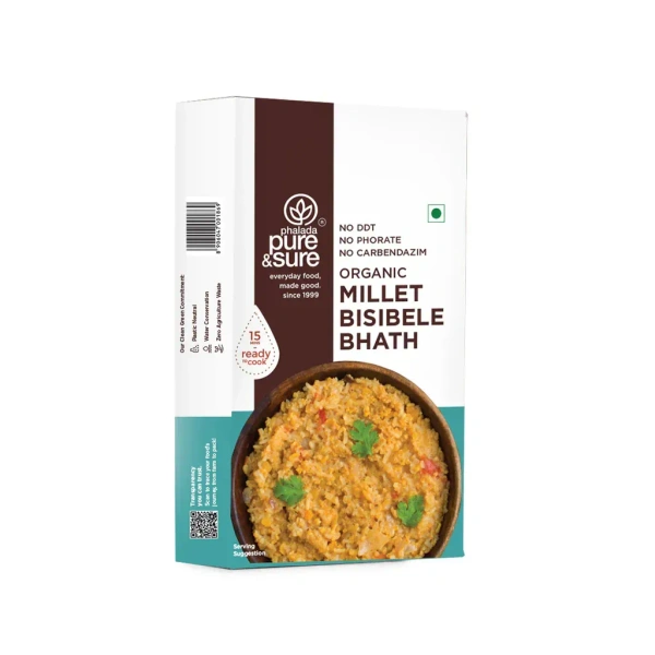 Pure N Sure Organic Millet Bisi Bele Bath 200GMS