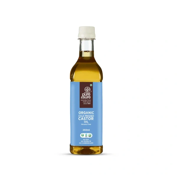 Pure N Sure Organic Castor Oil 250ML
