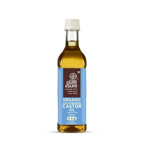Pure N Sure Organic Castor Oil 500ML