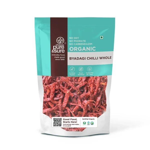 Pure N Sure Organic Byadagi Chilly Powder 100GMS