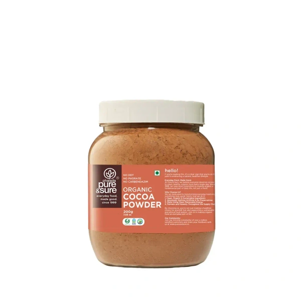 Pure N Sure Organic Cocoa Powder 200GMS