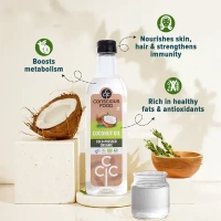 Conscious Food Virgin Coconut Oil Cold Pressed (500Ml)