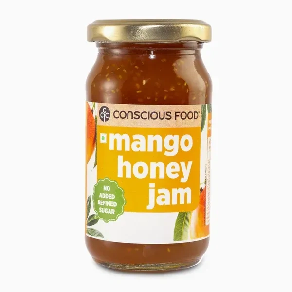 Conscious Food Organic Natural Mango Chia Jam (250g)