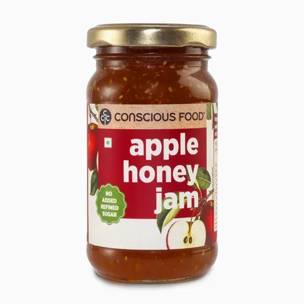 Conscious Food Organic Natural Apple Chia Jam (250g)