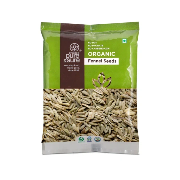 Pure N Sure Organic Fennel Seeds 100GMS