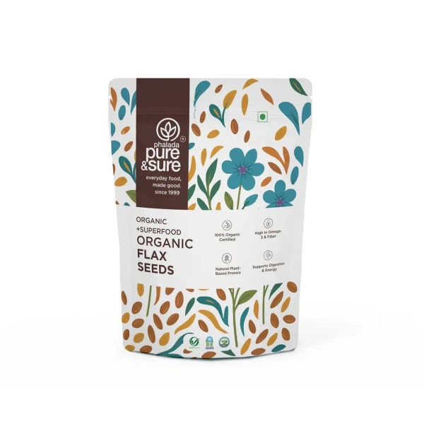 Pure N Sure Organic Flax Seed 100GMS