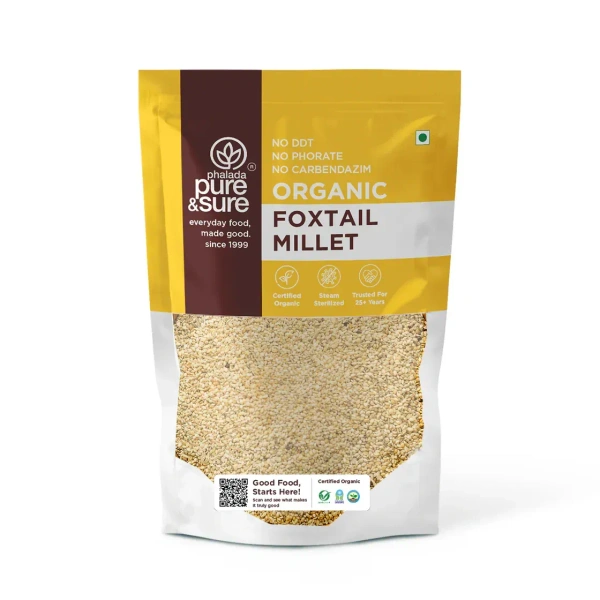 Pure N Sure Organic Foxtail Millet 500GMS