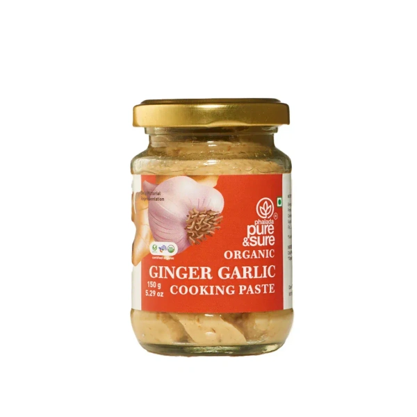 Pure N Sure Organic Ginger Garlic Paste 150GMS