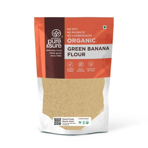 Pure N Sure Organic Green Banana Flour 500GMS