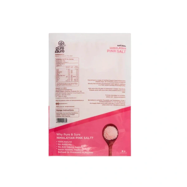 Pure N Sure Natural Himalaya Pink Salt 500GMS