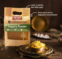 Conscious Food Organic Golden Sugar / Jaggery Powder (1kg)
