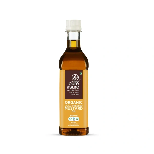 Pure N Sure Organic Mustard Oil 500ML