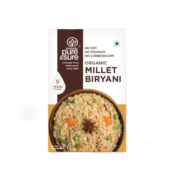 Pure N Sure Organic Millet Biryani 200GMS