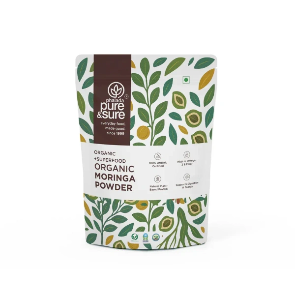 Pure N Sure Organic Moringa Powder 100GMS