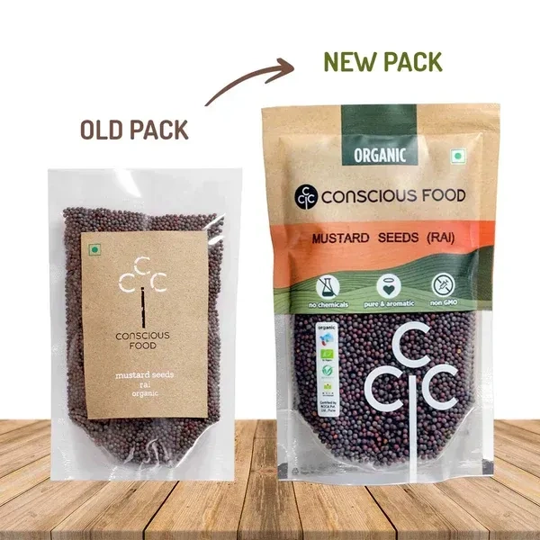 Conscious Food Mustard Seeds / Rai (100G)