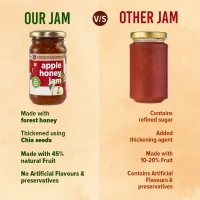 Conscious Food Organic Natural Apple Chia Jam (250g)