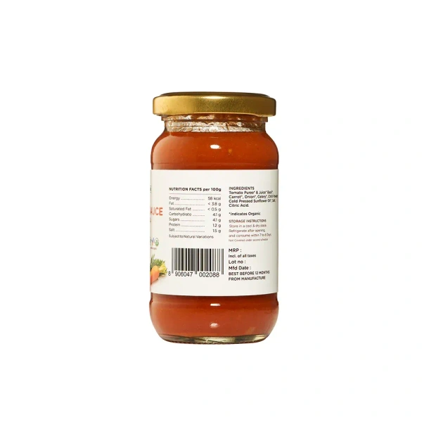 Pure N Sure Organic Arrabbiata Sauce 190GMS
