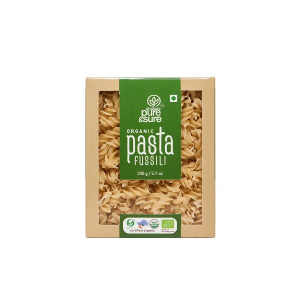 Pure N Sure Organic Pasta Fusilli 200GMS