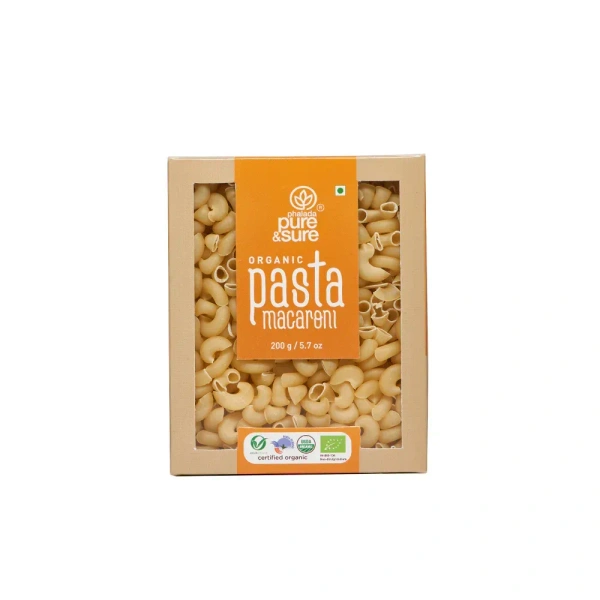Pure N Sure Organic Pasta Macaroni 200GMS