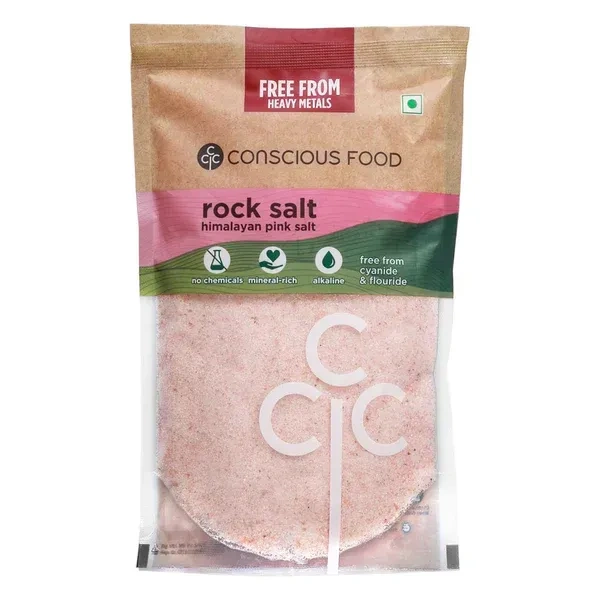 Conscious Food Organic Rock Salt (500g)
