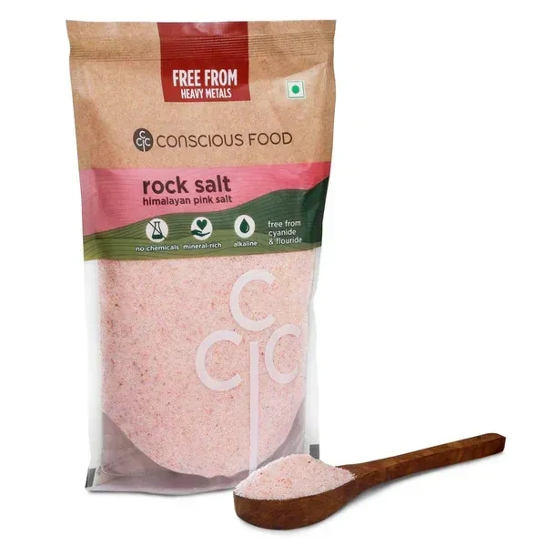 Conscious Food Organic Rock Salt (500g)